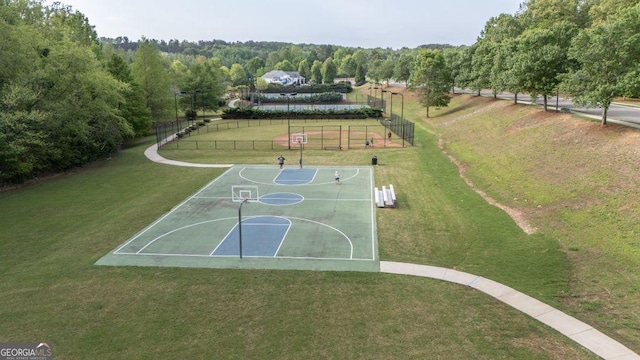 557 Winder Trl, Canton, GA 30114 - view of sport court featuring community basketball court