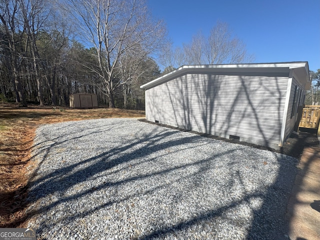 247 Hidden Valley Dr, Alto, GA 30510 - view of shed featuring driveway