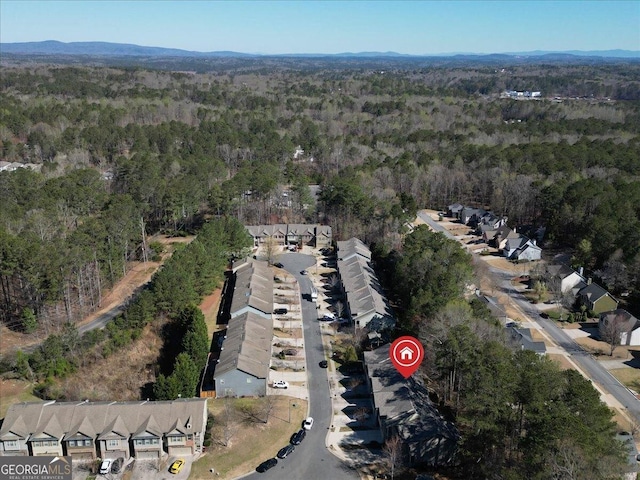 145 Sunset Ln, Woodstock, GA 30189 - view of property location with a forest
