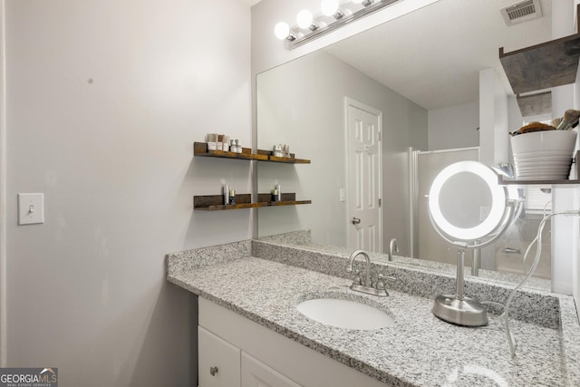 4419 White Rd, Douglasville, GA 30135 - bathroom featuring vanity and visible vents