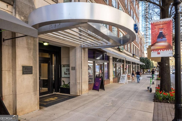 view of entrance to property