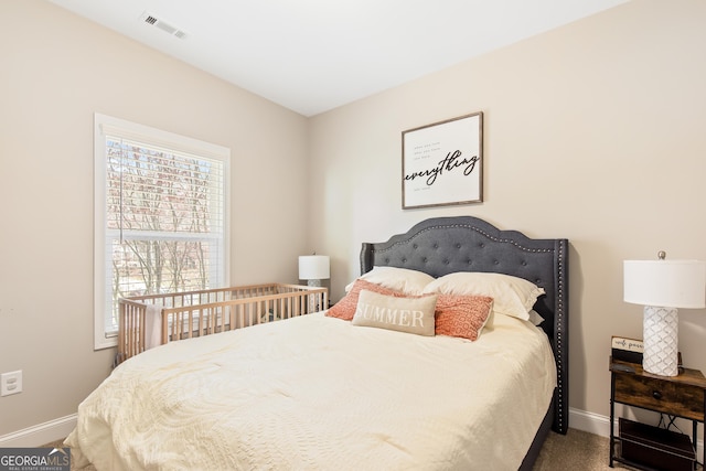 275 Cedars Glen Cir, Villa Rica, GA 30180 - carpeted bedroom with baseboards and visible vents