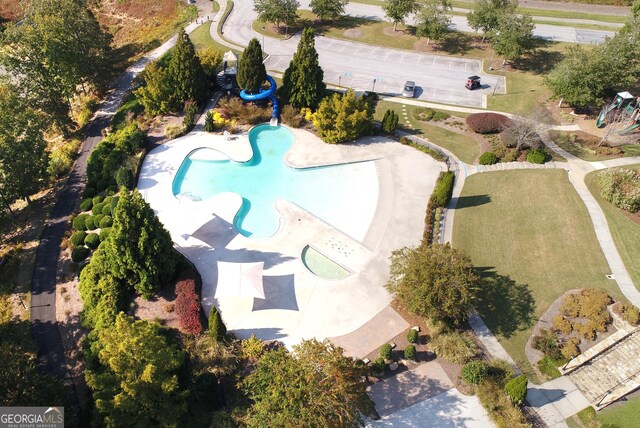 bird's eye view