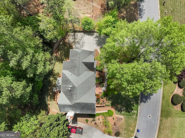 drone / aerial view