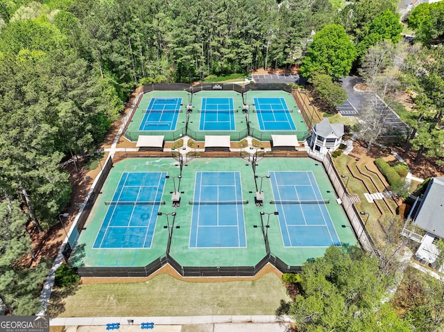 aerial view