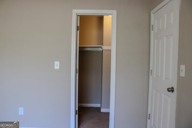 61 Scoby Ct, Jonesboro, GA 30238 - unfurnished bedroom with baseboards and carpet floors