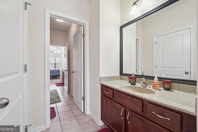 2220 Stirling Bridge Rd, Cumming, GA 30041 - ensuite bathroom with ensuite bathroom, tile patterned flooring, and vanity