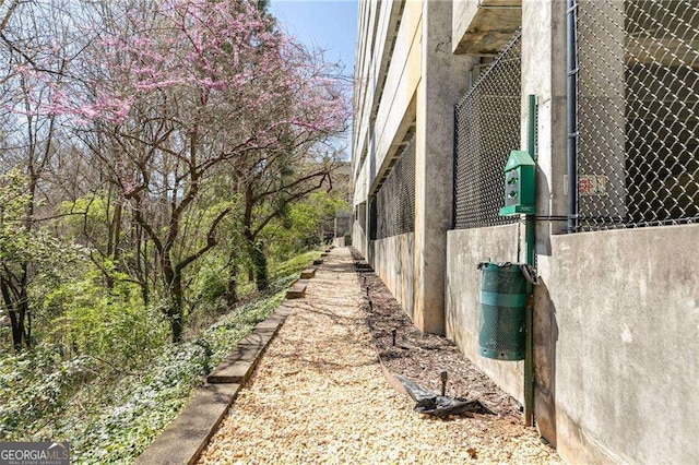 view of side of home