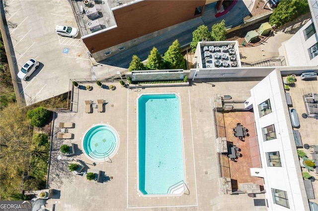 aerial view