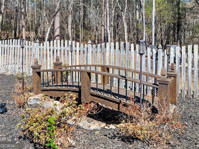 3795 Duckcove Way, Cumming, GA 30041 - view of wooden deck