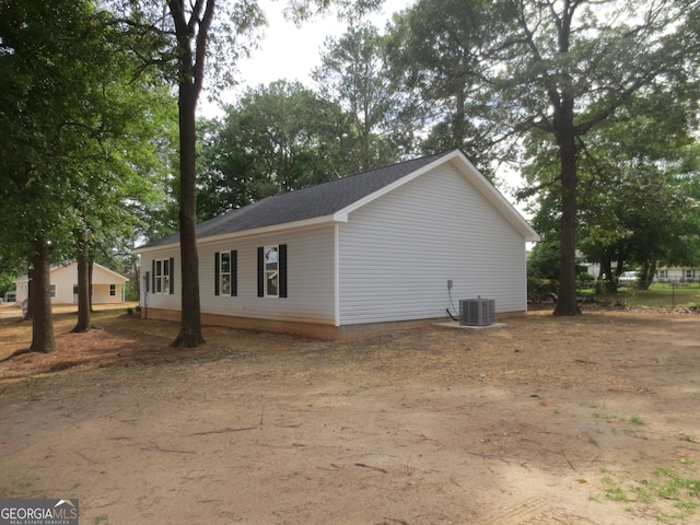 505 Palomino Ln, Warner Robins, GA 31088 - view of property exterior featuring central air condition unit