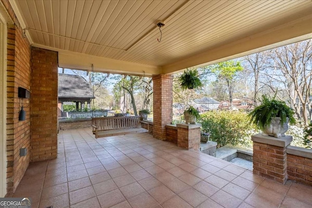 2265 E Lake Rd NE, Atlanta, GA 30307 - view of patio / terrace
