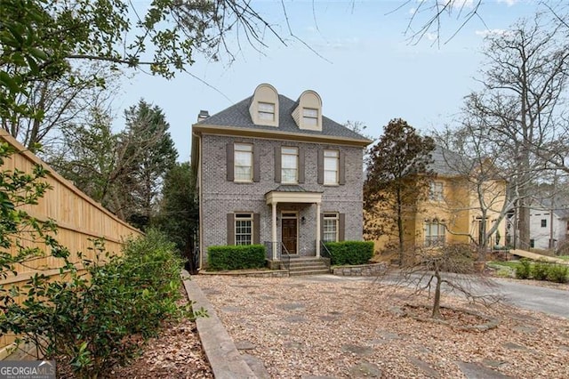 1109 Pine Grove Ave, Brookhaven, GA 30319 - colonial-style house featuring brick siding