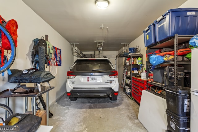 307 Cherokee Ave SE Unit 3, Atlanta, GA 30312 - garage with a garage door opener