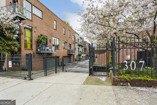 307 Cherokee Ave SE Unit 3, Atlanta, GA 30312 - gate featuring a residential view