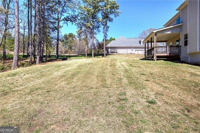 view of yard