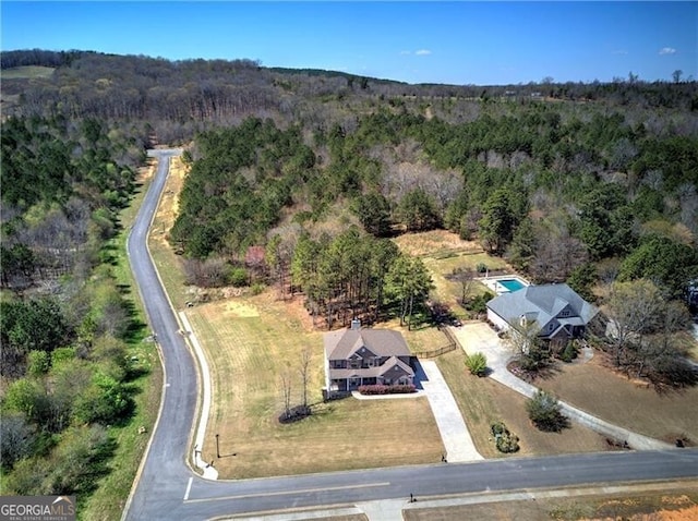 106 Lighthouse Cv SW, Adairsville, GA 30103 - aerial overview of property's location featuring a forest
