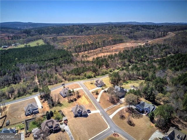 106 Lighthouse Cv SW, Adairsville, GA 30103 - aerial view of property's location with a heavily wooded area