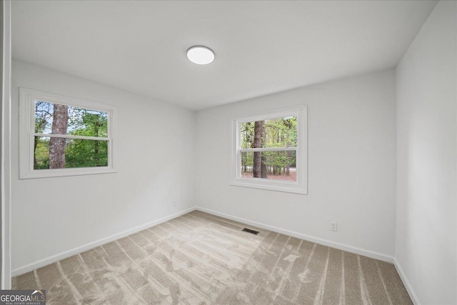 3951 Covered Bridge Rd SW, Smyrna, GA 30082 - spare room with healthy amount of natural light, baseboards, and carpet flooring