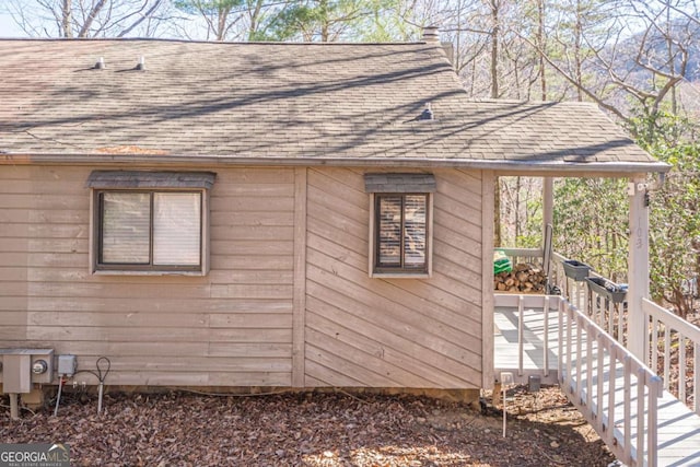 200 Villa Rd Unit 103, Jasper, GA 30143 - view of home's exterior with a shingled roof