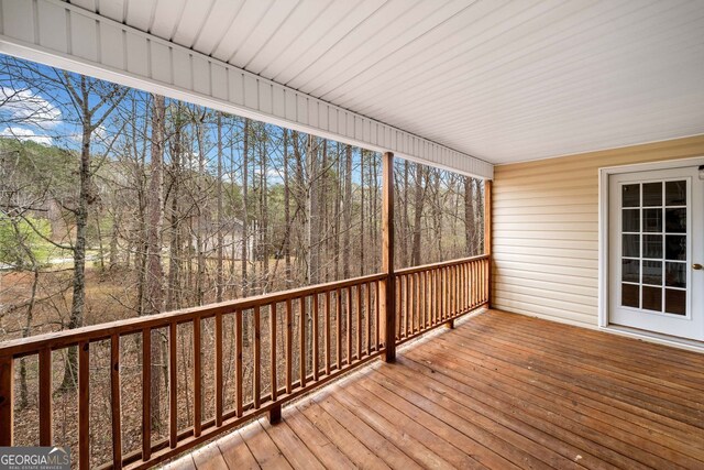 57 Sorghum Ct, Dallas, GA 30157 - view of deck