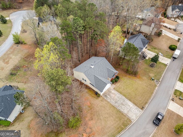 57 Sorghum Ct, Dallas, GA 30157 - aerial view of property and surrounding area