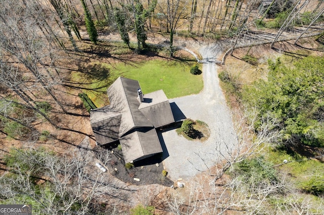 drone / aerial view