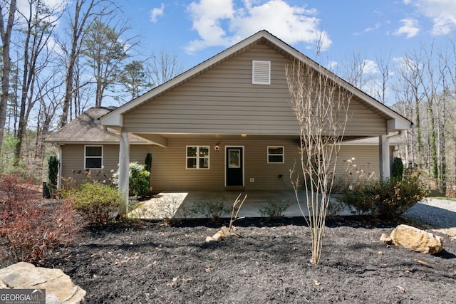 view of back of house