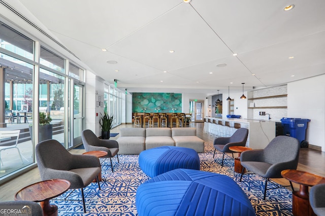 943 Peachtree St NE Unit 1003, Atlanta, GA 30309 - community lobby with recessed lighting