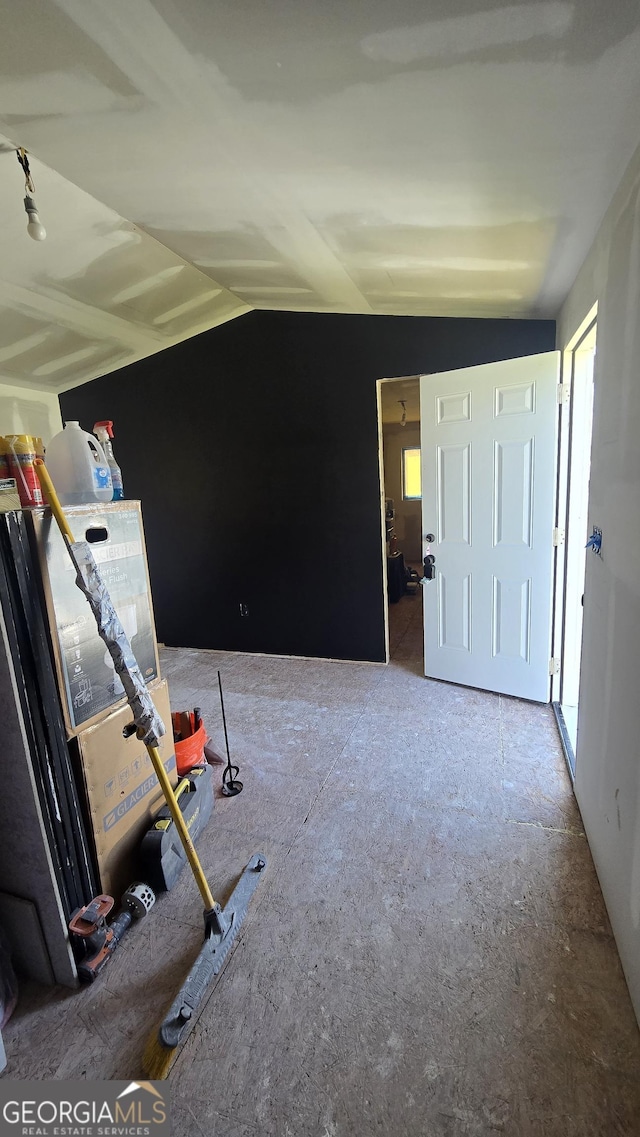 25 Kay Dr, Summerville, GA 30747 - unfurnished bedroom featuring lofted ceiling