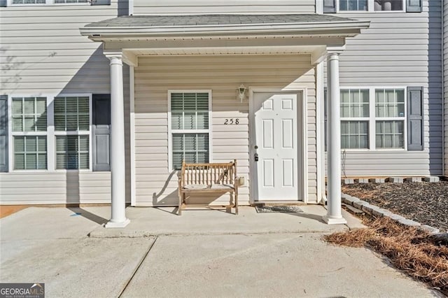258 Venture Path, Hiram, GA 30141 - entrance to property with a porch