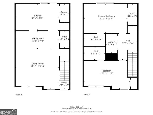 258 Venture Path, Hiram, GA 30141 - view of floor plan / room layout