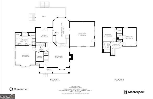105 Overlook Dr, Mcdonough, GA 30252 - view of home floor plan