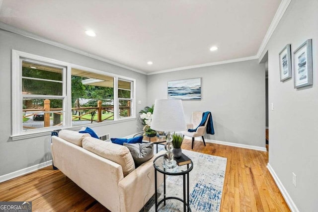 215 Collum St NW, Atlanta, GA 30314 - living room with baseboards and crown molding