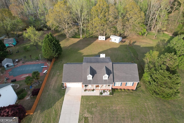 aerial view