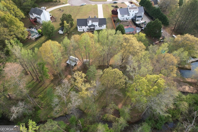 drone / aerial view