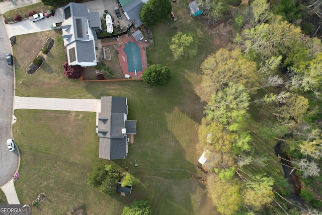 drone / aerial view