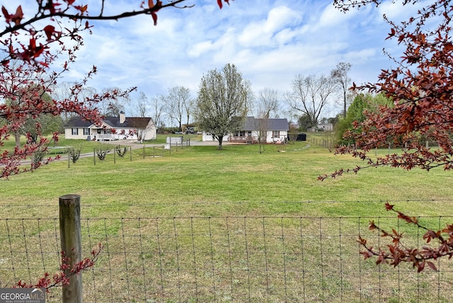 181 King St, Clermont, GA 30527 - view of yard with a view of countryside