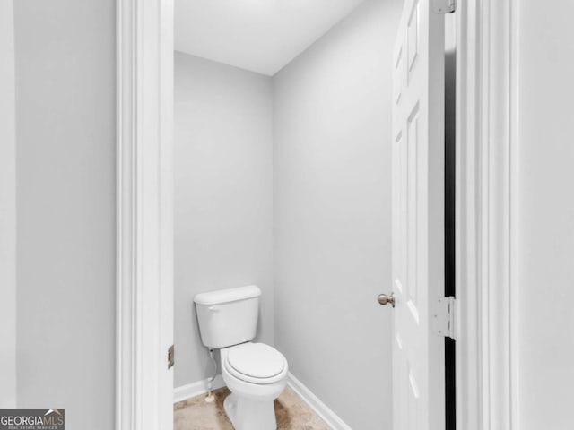 5454 Alanis Pl SE Unit 19, Mableton, GA 30126 - bathroom with toilet and baseboards