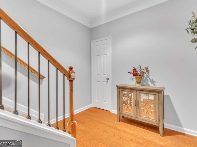 5454 Alanis Pl SE Unit 19, Mableton, GA 30126 - stairway with wood finished floors and baseboards