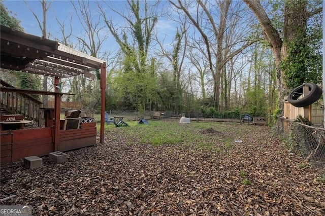 1090 Harwell St NW, Atlanta, GA 30314 - view of yard with fence