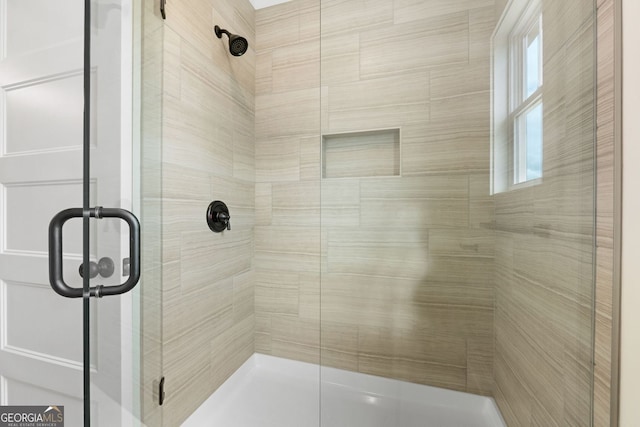 284 Community House Rd, Barnesville, GA 30204 - full bathroom with a stall shower