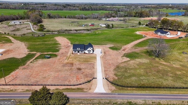 284 Community House Rd, Barnesville, GA 30204 - overview of rural landscape