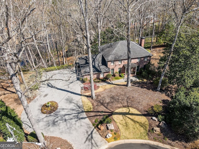 812 Burning Tree Ct SE, Marietta, GA 30067 - aerial view of property and surrounding area