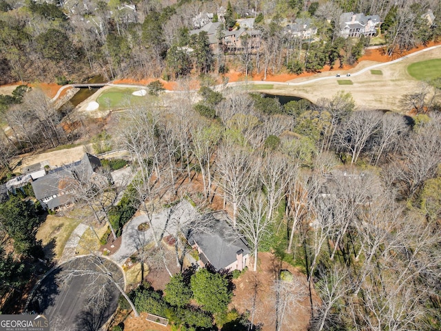 812 Burning Tree Ct SE, Marietta, GA 30067 - aerial view of property's location with a golf club and nearby suburban area