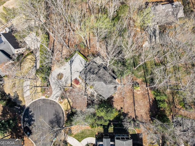 812 Burning Tree Ct SE, Marietta, GA 30067 - drone / aerial view