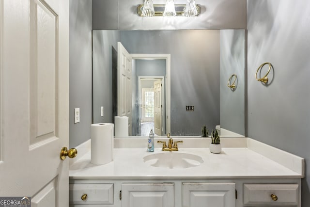 5163 Holly Springs Dr, Douglasville, GA 30135 - bathroom featuring vanity