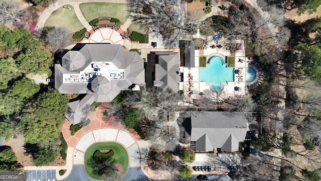 aerial view