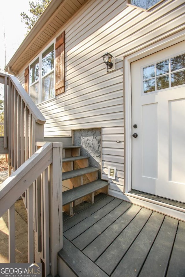 759 Oak Grove Rd, Carrollton, GA 30117 - entrance to property featuring a deck