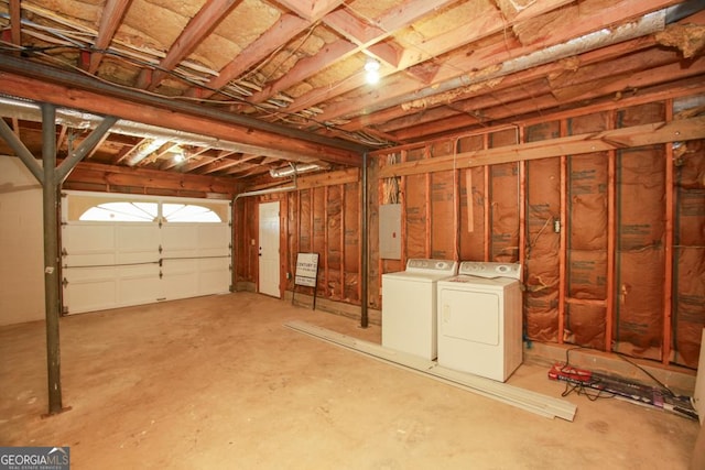 759 Oak Grove Rd, Carrollton, GA 30117 - garage featuring electric panel